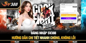 Đăng Nhập SV388 - Dễ Dàng, Hiệu Quả, Không Gặp Vấn Đề