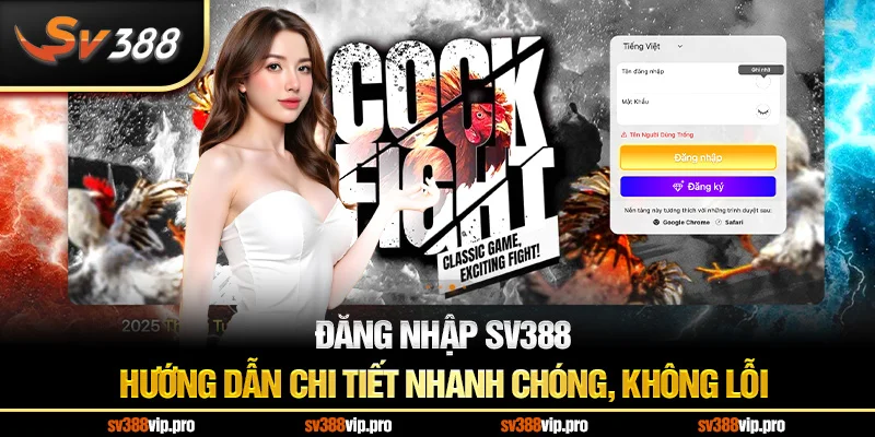 Đăng Nhập SV388 - Dễ Dàng, Hiệu Quả, Không Gặp Vấn Đề