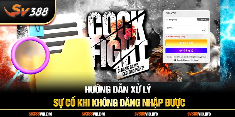 Hướng Dẫn Xử Lý Sự Cố Khi Không Đăng Nhập Được