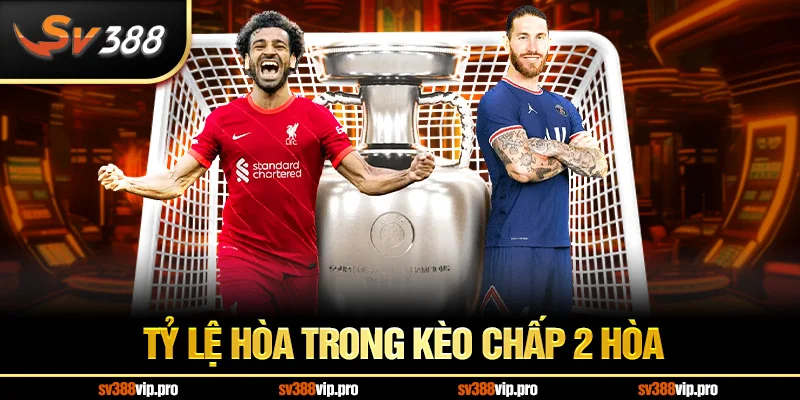 Tỷ lệ hòa trong kèo chấp 2 hòa